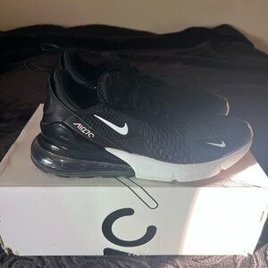 Nike Air Max 270 Black and White Shoes